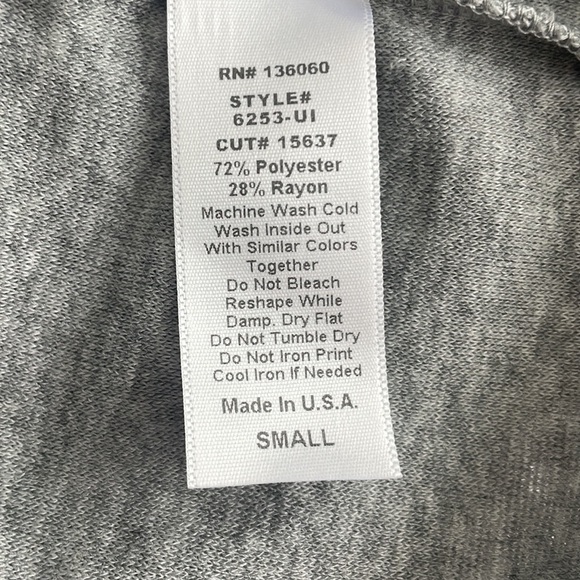 PROJECT SOCIAL T Grey Terry Cloth Tank Top - Picture 3 of 7